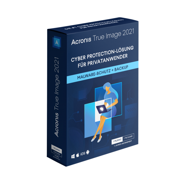 Acronis True Image 2021 Premium | 1 TB Cloud | 1 Jahr |