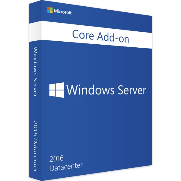 Windows Server 2016 Datacenter Core Add-on-Erweiterungslizenz