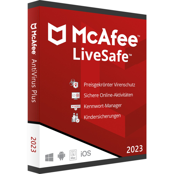 McAfee LiveSafe 2023