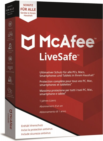 McAfee LiveSafe 2023/2024 - Windows
