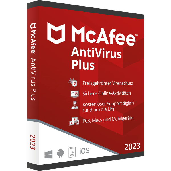 McAfee Antivirus Plus 2023