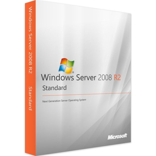 Windows Server 2008 R2 Standard - Vollversion - Download