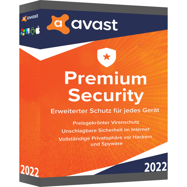 Avast Premium Security 2022 - Multi Device - Download