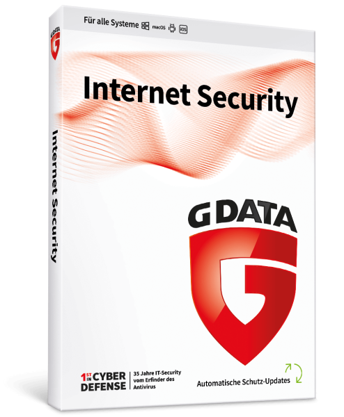 G Data Internet Security 2022 - 3 Geräte 1 Jahr