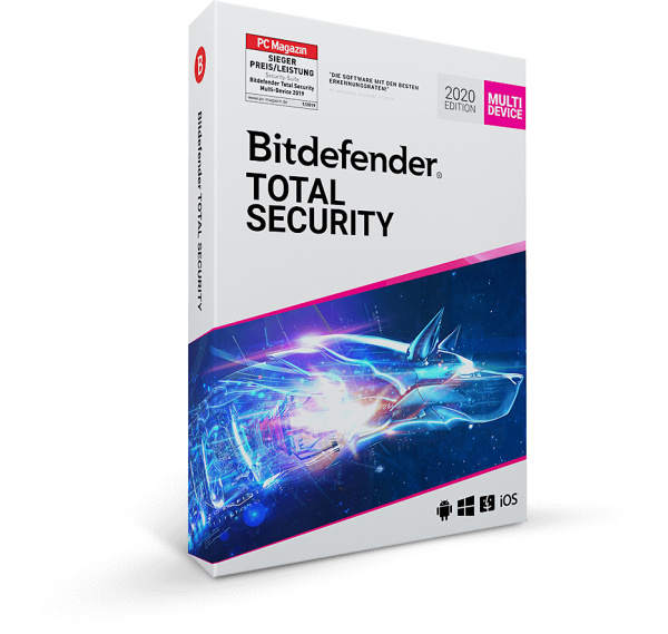 Bitdefender Total Security 2022 - PC/Mac/Mobilgeräte