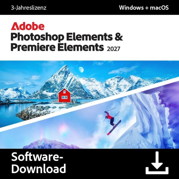 Adobe Photoshop & Premiere Elements 2027