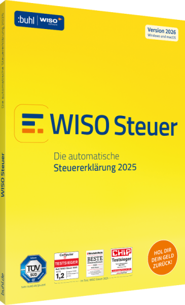 WISO Steuer 2026 Steuerjahr 2025