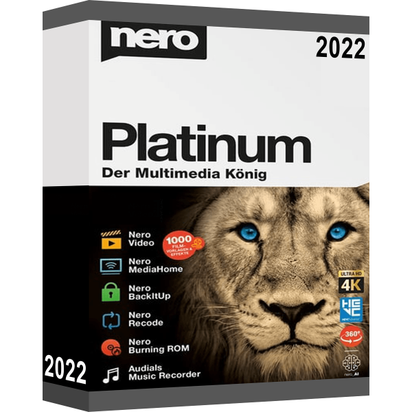 Nero Platinum 2022 Unlimited | Windows
