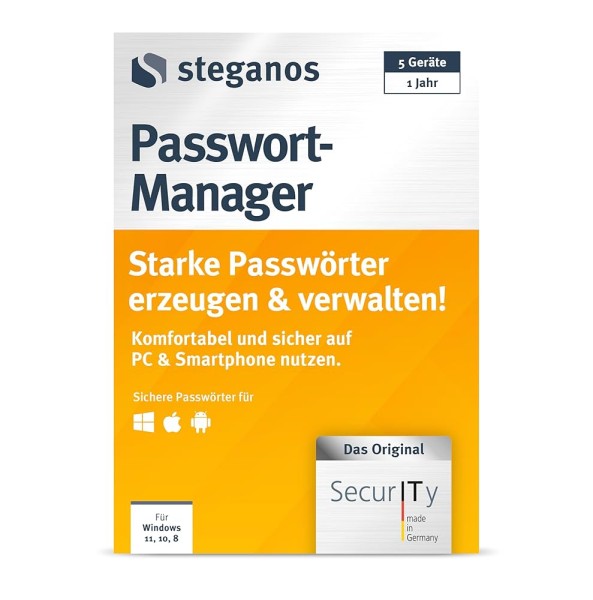 Steganos Passwort Manager - Windows